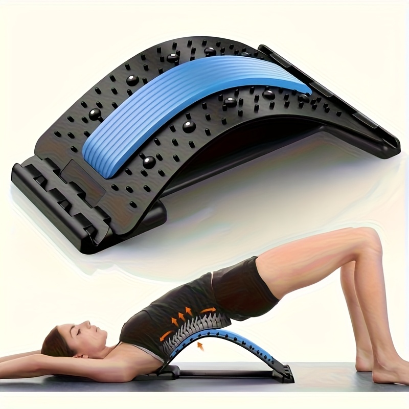 Home Gym Routine - 3-Level Back Stretcher Posture Corrector Lumbar