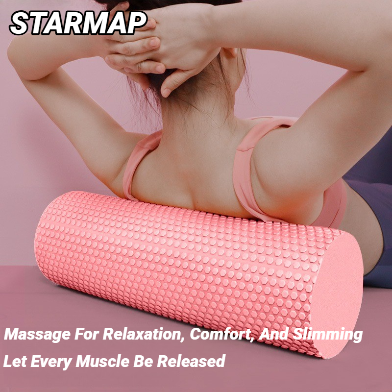 Home Gym Routine - Yoga Roller Round EVA Foam Cylinder