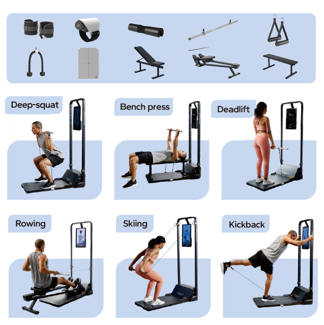 Smart Fitness Home Gym Workout - All In One Gym Home Equipment ulasan dan harga