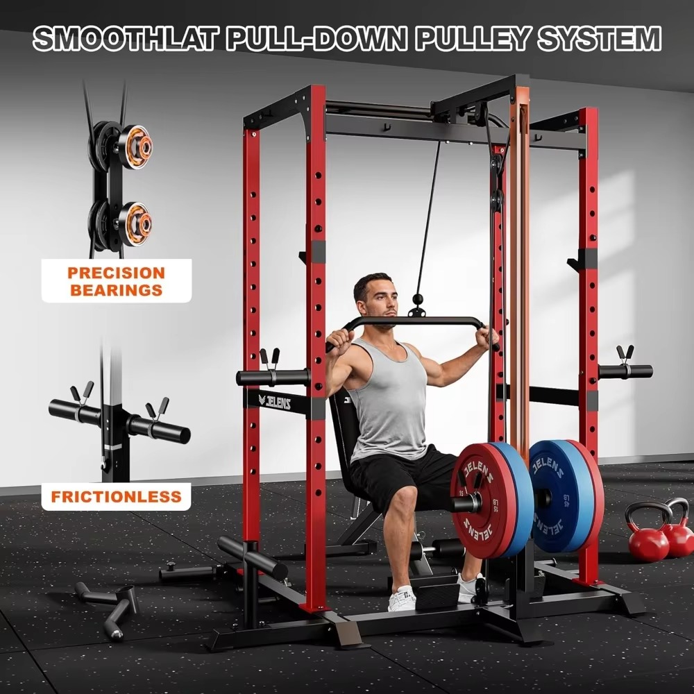 S21 Power Cage Multi-Function  - Home Gym Equipment Set ulasan dan harga