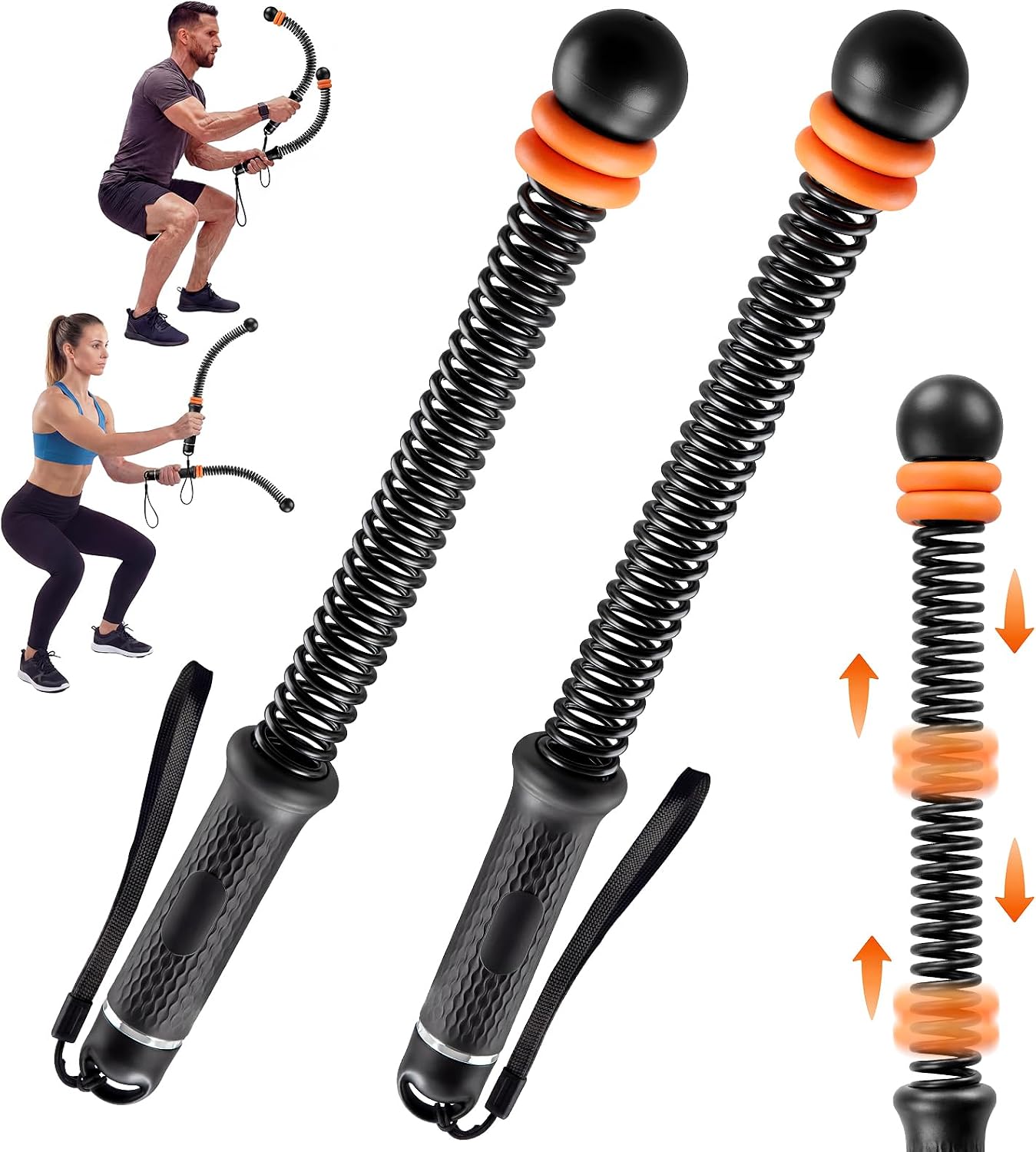 Adjustable Ropeless Battle Rop - Home Gym Portable ulasan dan harga