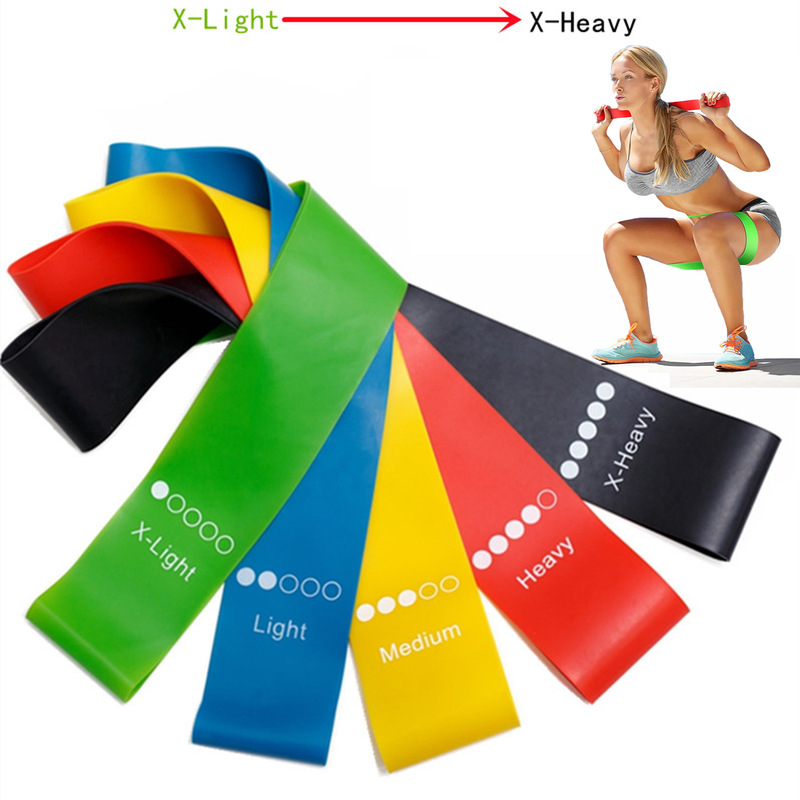 Generic Tpe Resistance Bands 5 - Home Gym Routine ulasan dan harga