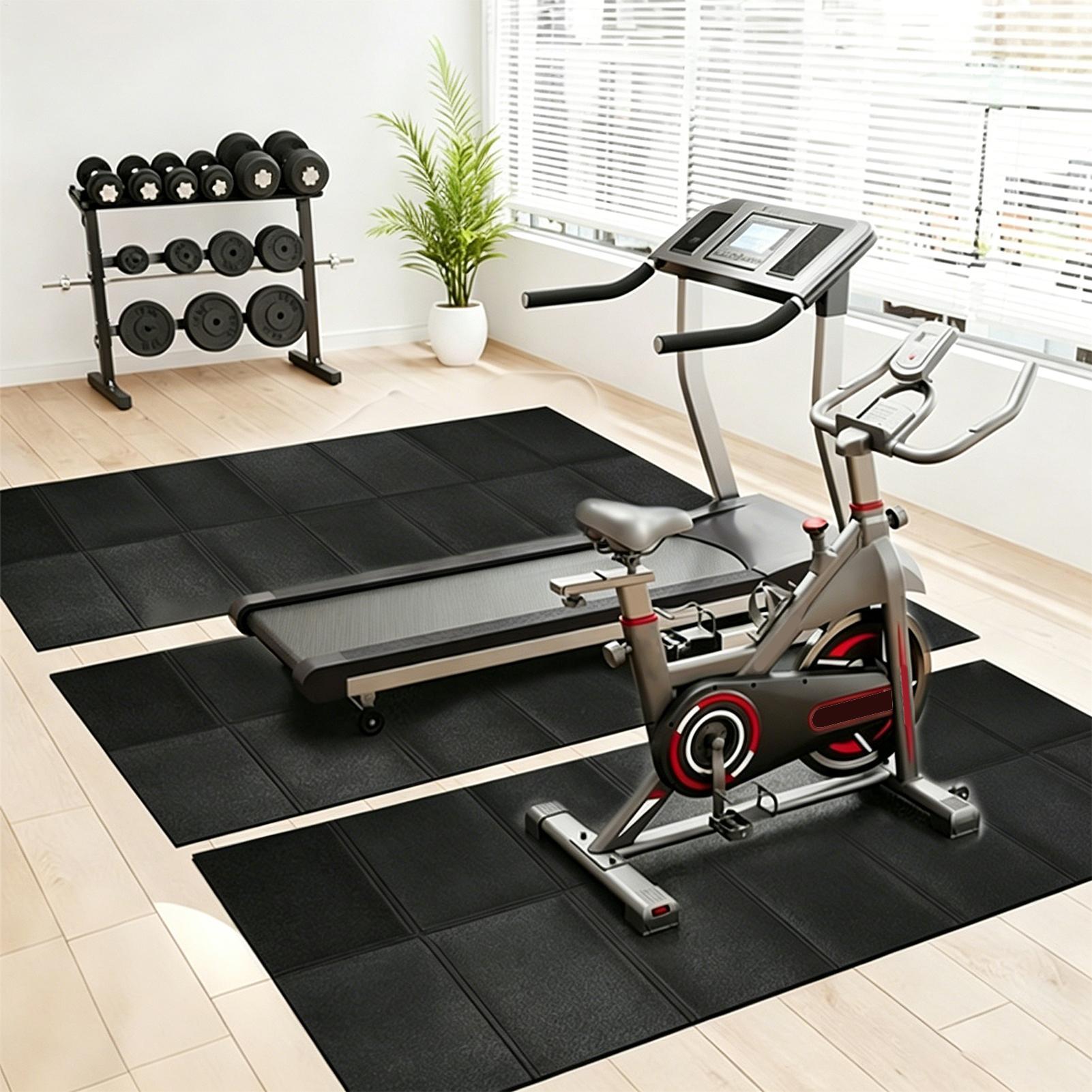 Treadmill Mat Vibration Absorb - Home Gym Yoga ulasan dan harga