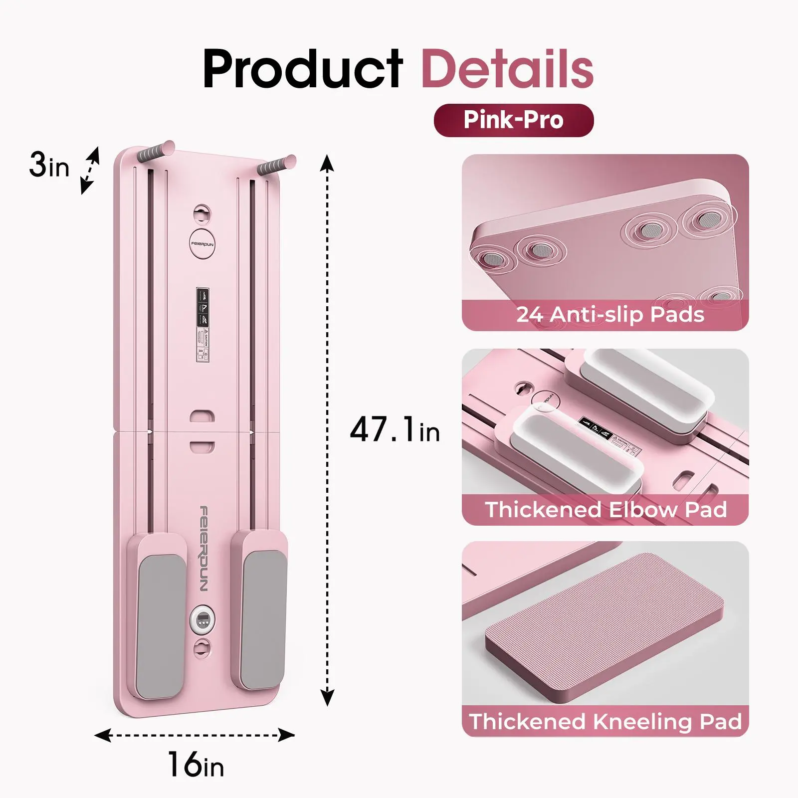 Foldable Pilates Board Multifu - Home Gym Yoga ulasan dan harga