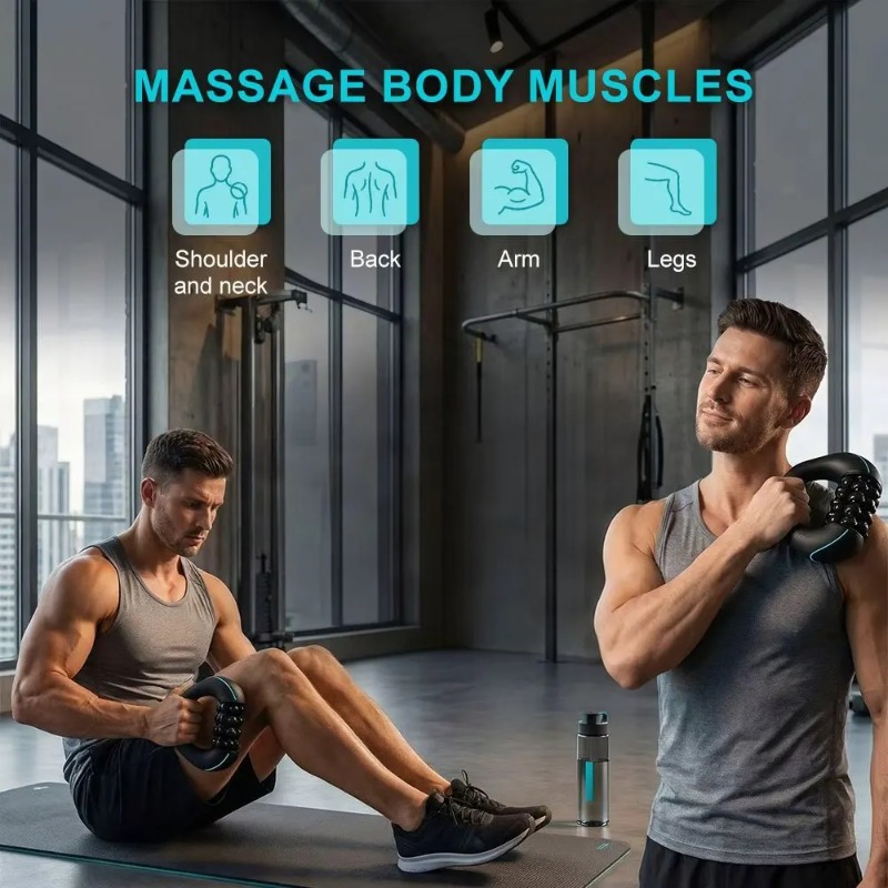 Vibrating Handheld Massage Rol - Home Gym Portable ulasan dan harga
