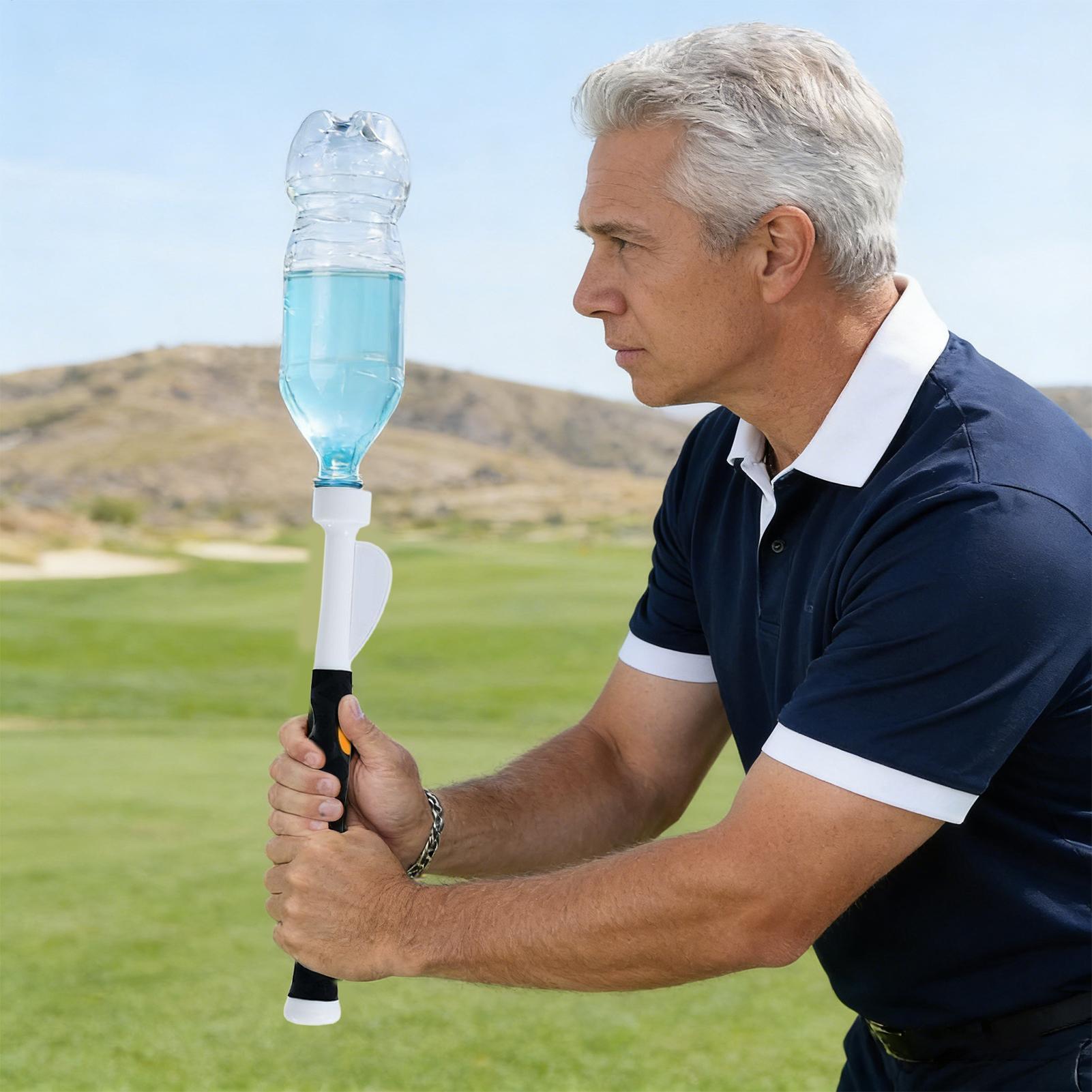 Golf Swing Training Aid Adjust - Home Gym Portable ulasan dan harga
