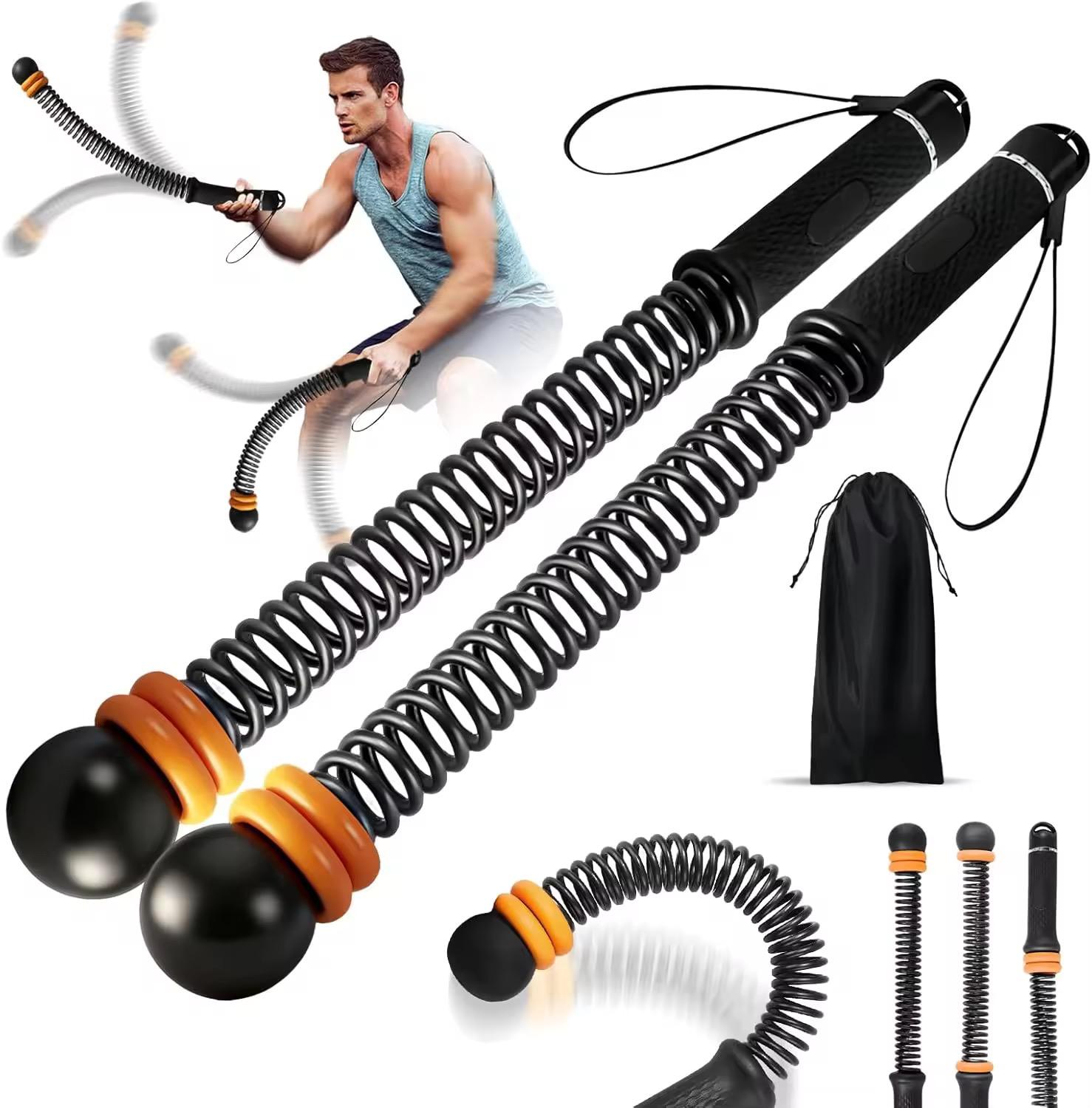 Cordless Exerciser Rope 1 Pair - Battle Rope Heavy ulasan dan harga