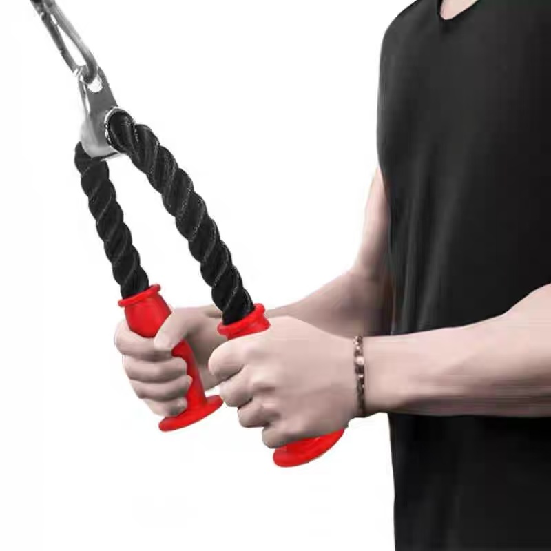 Ergonomic Non Slip Tricep Rope - Home Gym Equipment Set ulasan dan harga