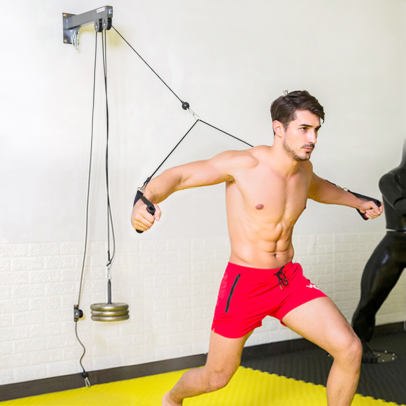 Universal DIY Pulley System Ca - Home Gym Equipment Set ulasan dan harga