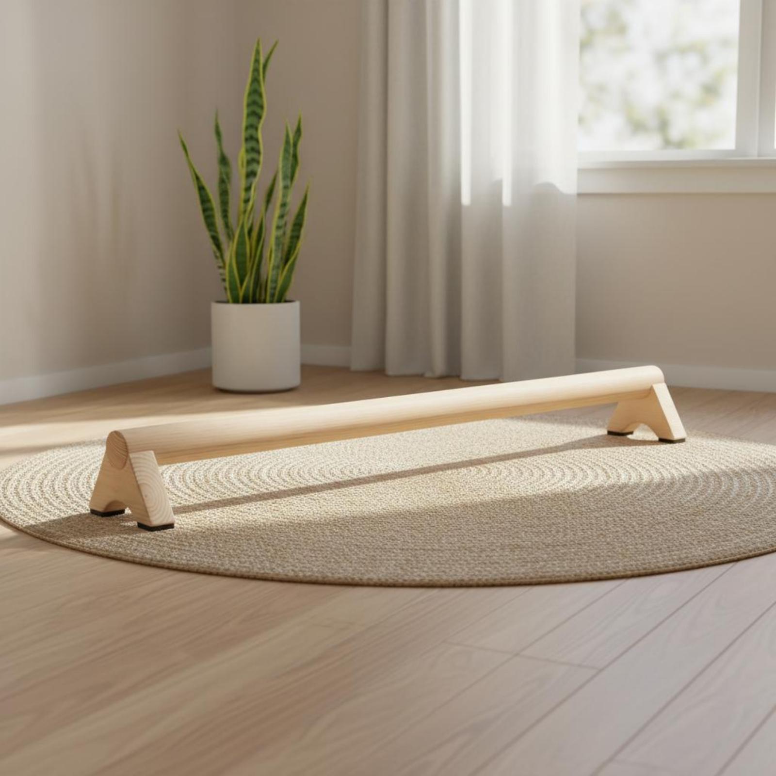 Balance Beam Trainer Wooden Ex - Home Gym Routine ulasan dan harga