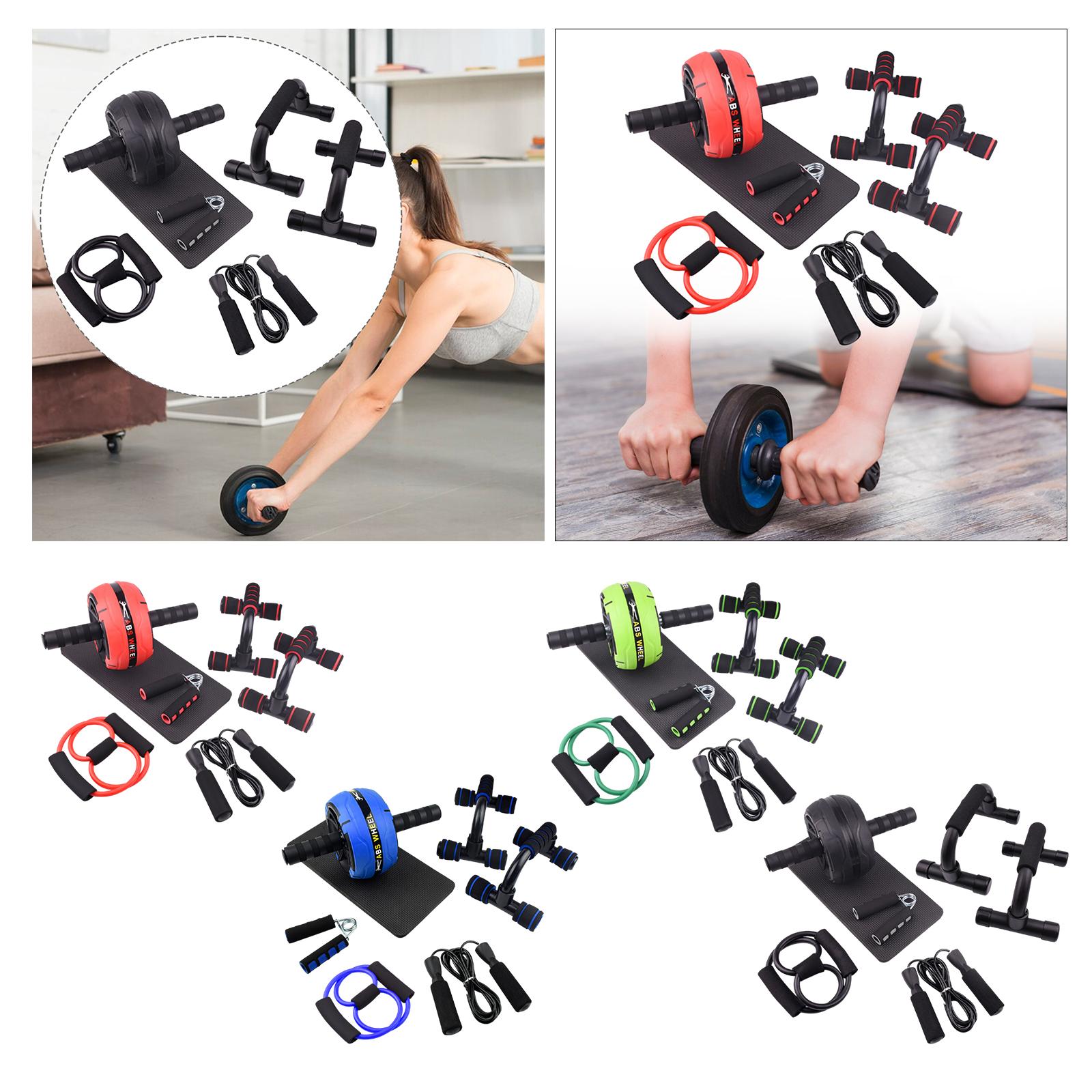 Strength Training Set Abs Roll - Home Gym Equipment Set ulasan dan harga