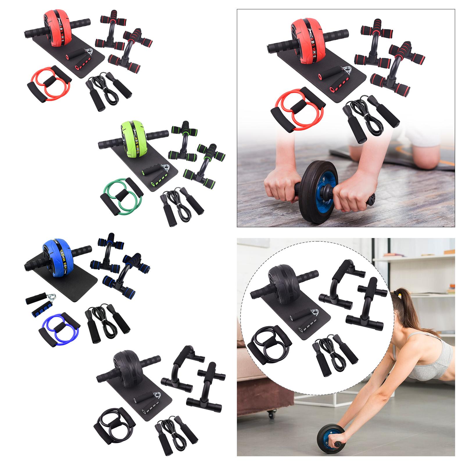 Strength Training Set Abs Roll - Home Gym Equipment Set ulasan dan harga