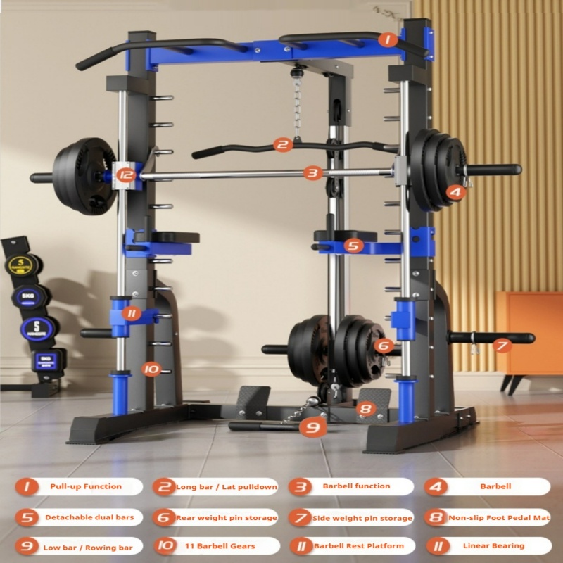 Multi-functional home comprehe - Home Gym Equipment Set ulasan dan harga