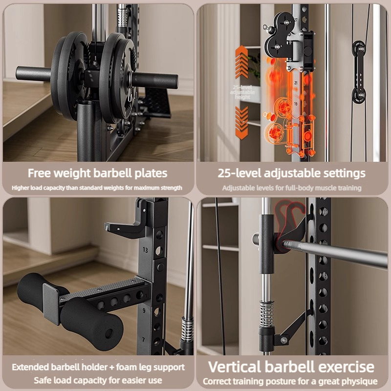 Professional All-In-One Smith  - All In One Gym Home Equipment ulasan dan harga