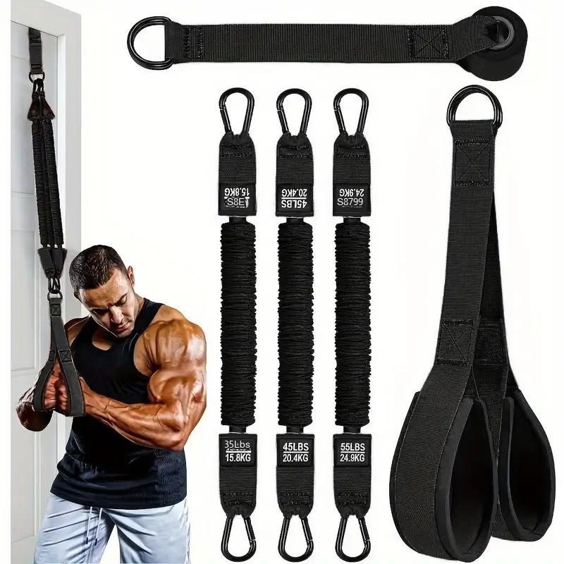 Resistance Bands Set Triceps R - Home Gym Equipment Set ulasan dan harga
