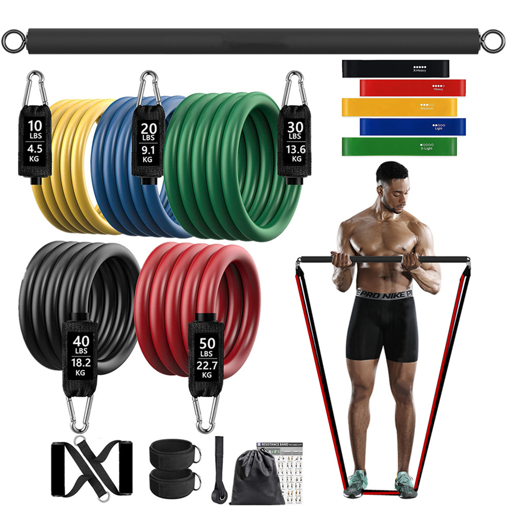 150lb Fitness Booty Resistance - Home Gym Equipment Set ulasan dan harga
