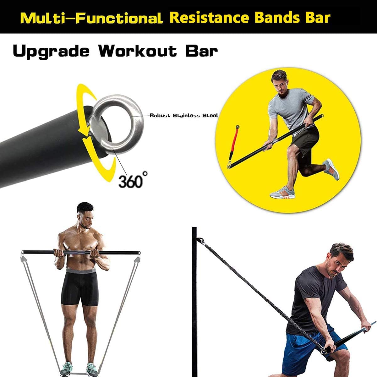 150lb Fitness Booty Resistance - Home Gym Equipment Set ulasan dan harga