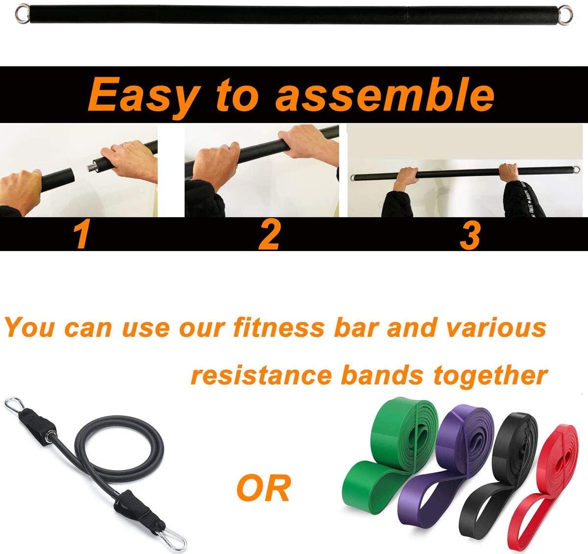 150lb Fitness Booty Resistance - Home Gym Equipment Set ulasan dan harga